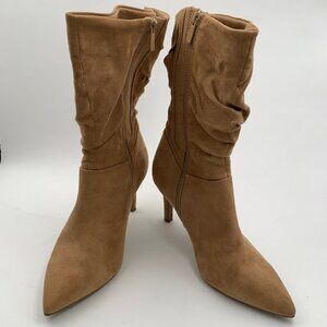 Torrid Tan Slouchy Heeled Boot